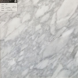 Cutomized Size White Marble Slab Tile Carrara For Wall Cladding Flooring