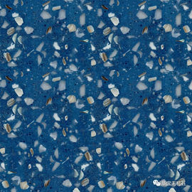 Inorganic Terrazzo Floor Tiles High Performance No Resin Polished Flamed Antiqued