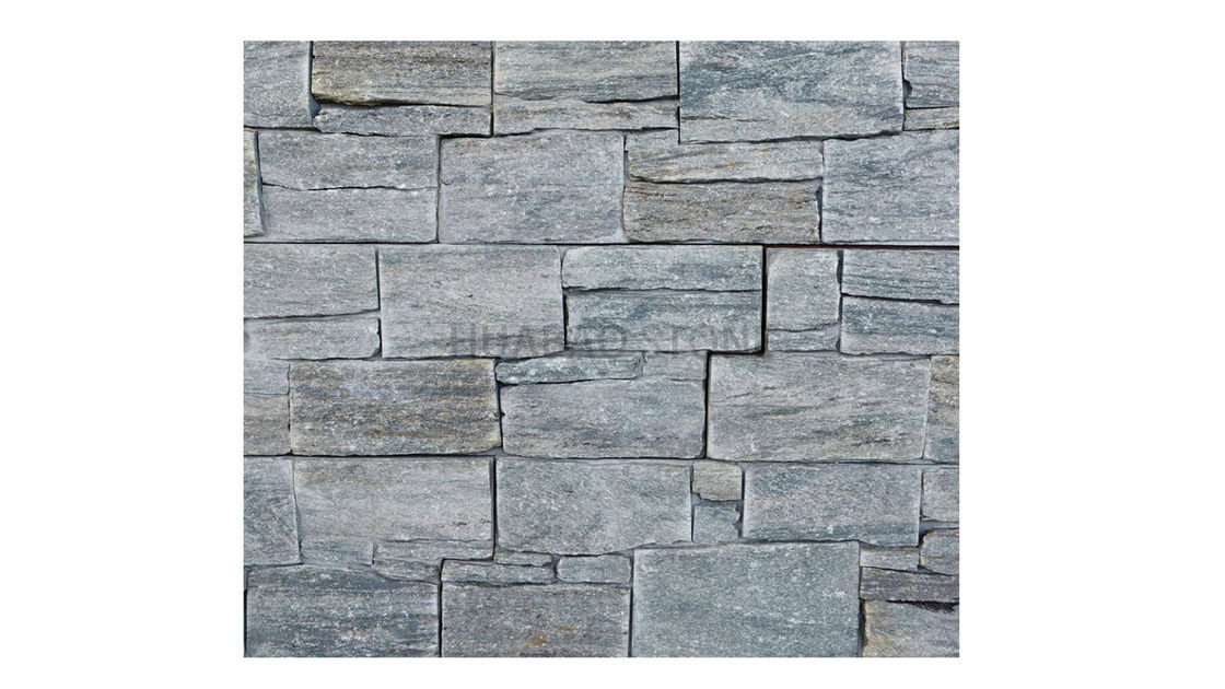 Dry Stack Cultured Stone Panels Fire Retardant Multiple Color Patterns Options