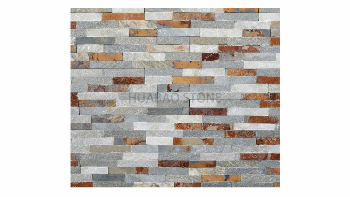 Panel Format Cultured Stone Panels Easily Installed Water Resistant Realistic Look