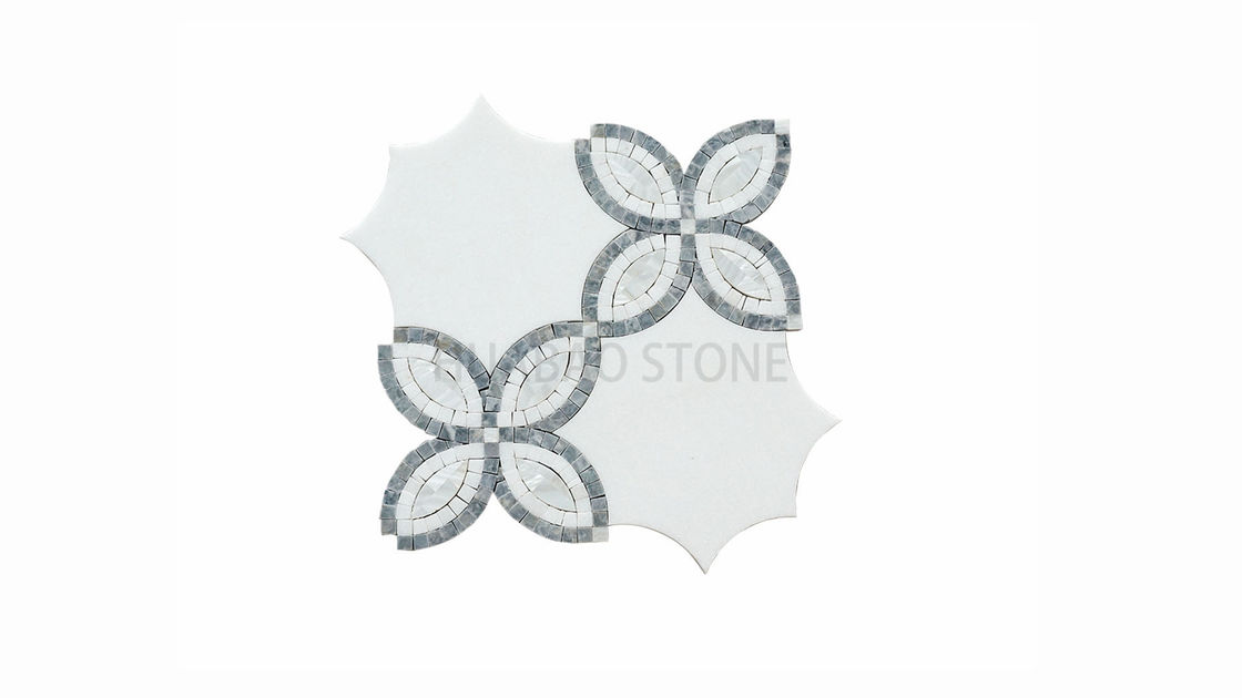 Enticing Design Stone Mosaic Tiles Moisture Stain Resistant Characteristic
