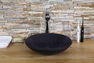 Custom Commercial  Stone Sink Basin , Stone Kitchen Sink Carved Stone Floating