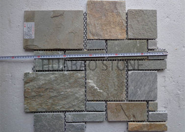 White Slate Cultured Stone Panels , Natural stone for exterior interior application
