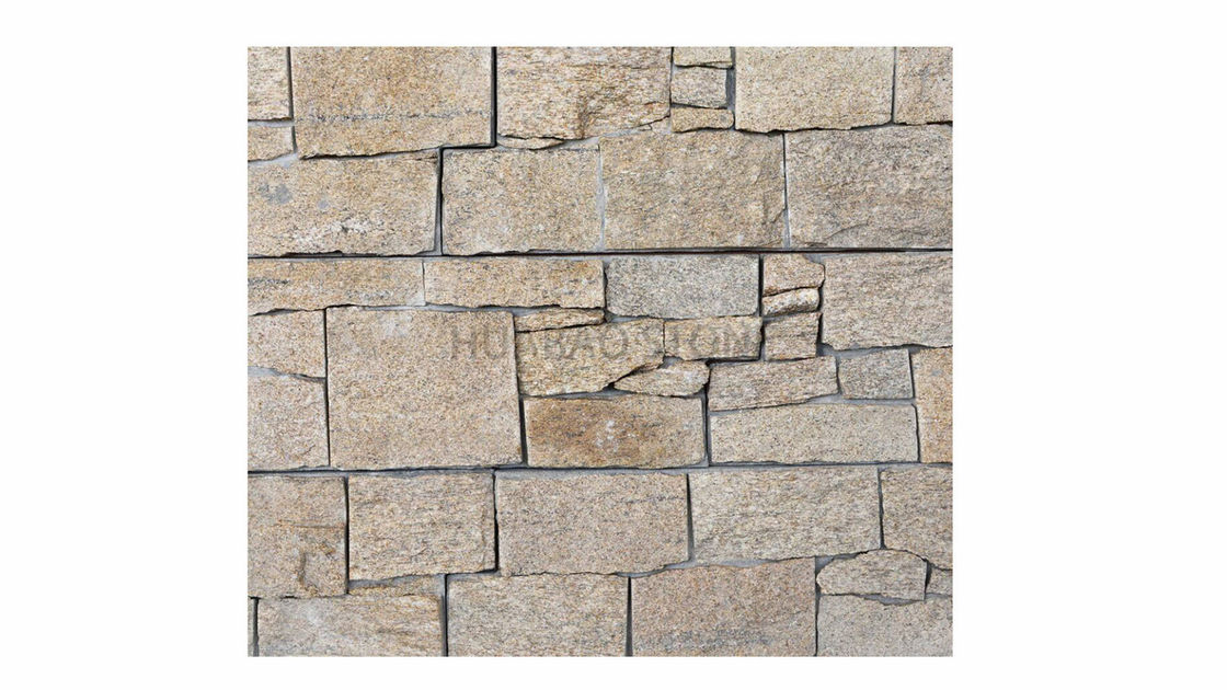 Artificial Faux Wall Panels , Exterior Stone Cladding Fabricated Lightweight Decorative