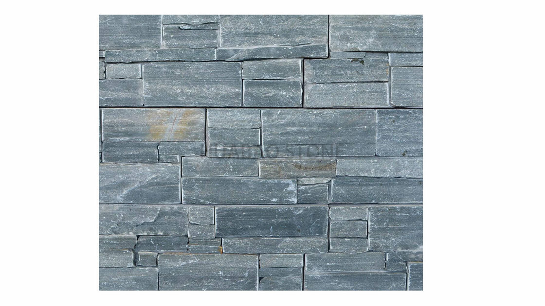 Fabricated Cultured Stone Panels Brick Stacked Synthetic Composite Man Made