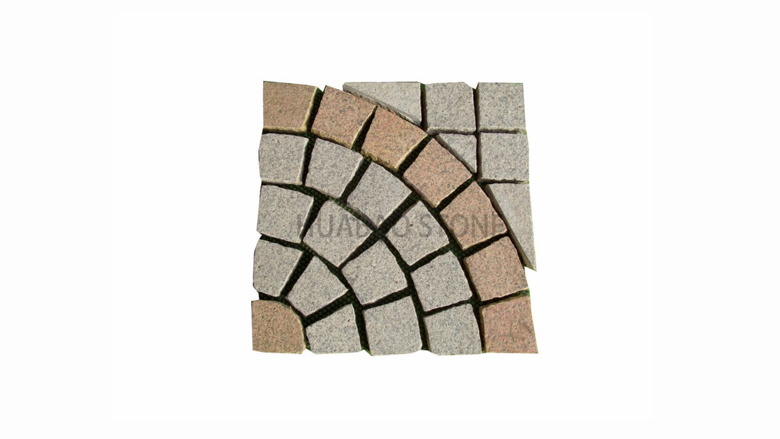 Residential Driveways Stone Paving Tiles Angular Gravel Hardscape Design